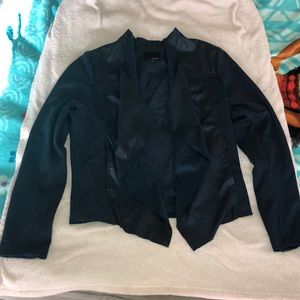 Sipperless over jacket.